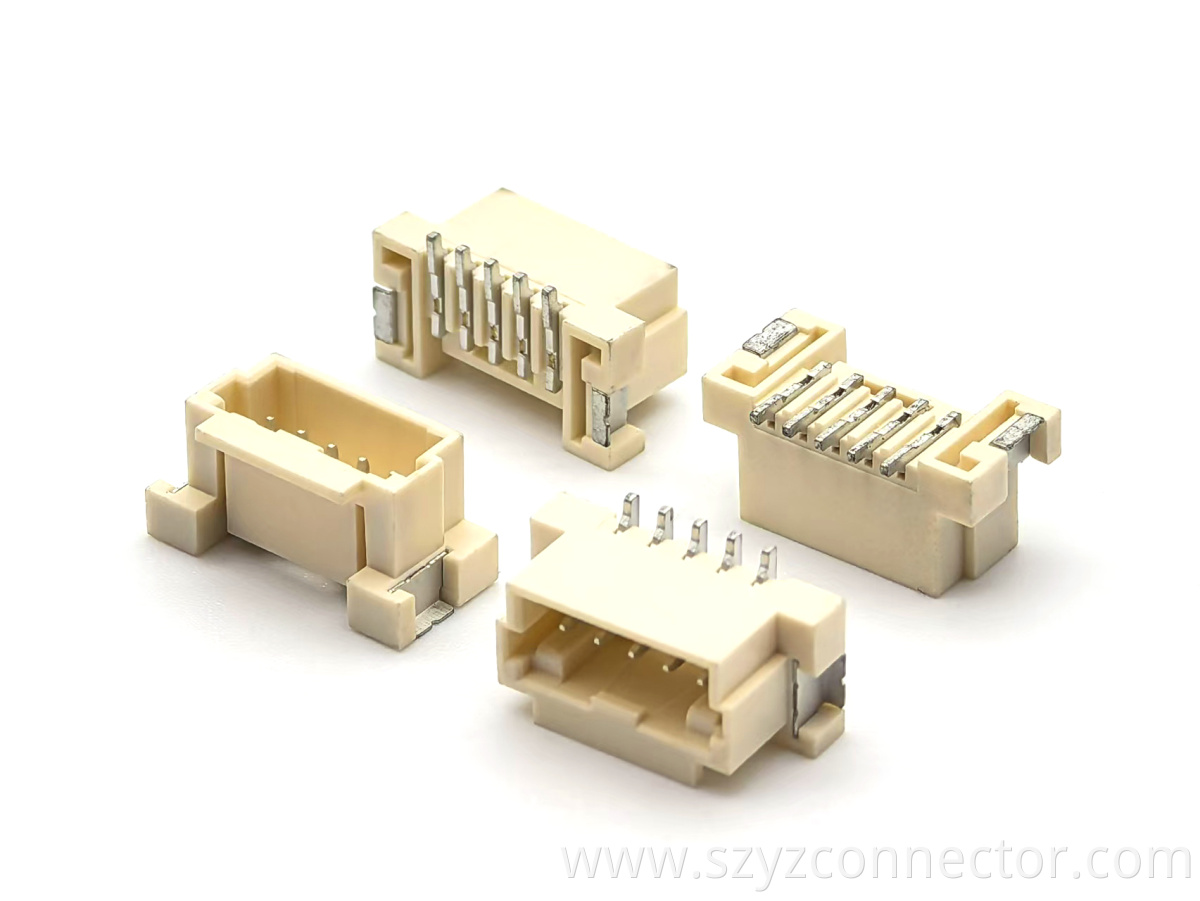 Wafer Vertical SMT Type Vehicle Automotive-Grade Pin Header Connector 5P Wafer Vertical SMT Type Vehicle Automotive-Grade Pin Header Connector 5P